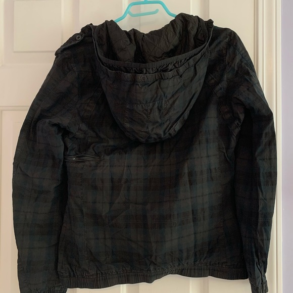 G-Star Gold Check Women’s Hooded Overshirt - Picture 3 of 3